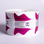 BSNAILS Molde Autoadhesivo Clasico Uñas Acrilicas -500 pc Rosado