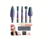 IQNAILS Set #11 -Fresas de Manicure Rusa PAULINA PASTUSZAK - 5 Piezas