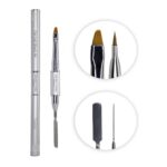 Legacy Nails Pincel Gel - Acrigel con Espátula Nº4 - Flat