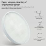 FILTRO de Repuesto para extractor de polvo - Redondo