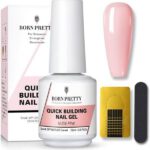 BORN PRETTY Quick Building Nail - Gel Builder en Botella - Nude Pink