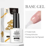 BORN PRETTY- Base Coat Gel UV- 10ml - Botella Blanca