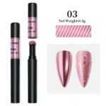 BORN PRETTY Lapiz Efecto Cromado - Air Cushion Magic Powder Chrome Pen #03 Rose