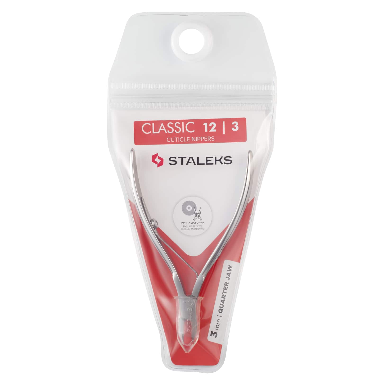 STALEKS Corta Cutículas Alicate Classic 12 - 3mm