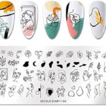 NICOLE DIARY Placa de Stamping Metalica #7