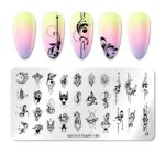 NICOLE DIARY Placa de Stamping Metalica #6