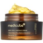 MEDICUBE Deep Vita C Capsule Cream - Crema Iluminadora 55 ml